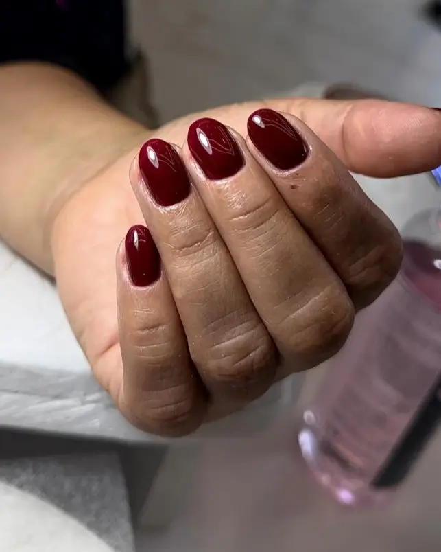Trabalho de unhas em gel 4 por Bianca do Canto